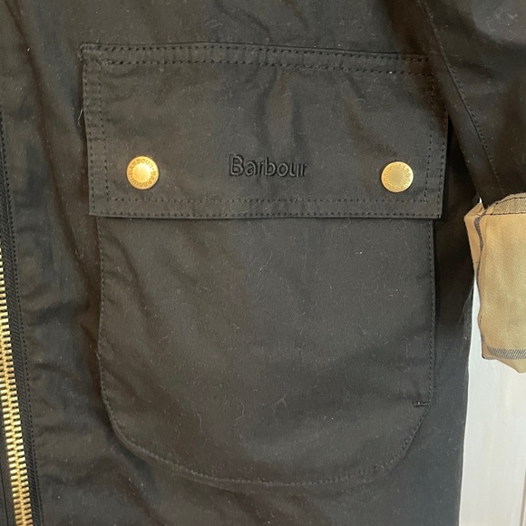 New Barbour Highclere Wax Jacket Size US 4 or UK 8 - Picture 5 of 12